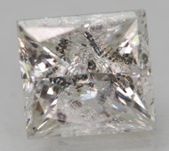 0.95 Carat H Color Princess Natural EARTH MINED Loose Diamond For Jewelry 5.27X4.91mm *360 PROFESSIONAL IMAGES & VIDEO