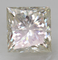 0.52 CARAT H COLOR VS2 PRINCESS NATURAL EARTH MINED LOOSE DIAMOND FOR JEWELRY 4.53X4.35MM *360 REAL IMAGES & VIDEO