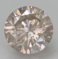 1.04 CARAT TOP LIGHT BROWN ROUND BRILLIANT NATURAL EARTH MINED LOOSE DIAMOND FOR RING 6.27MM *360 REAL IMAGES & VIDEO