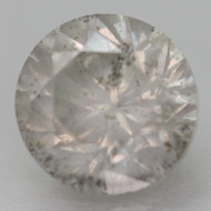 1.44 CARAT FANCY GRAY ROUND BRILLIANT NATURAL EARTH MINED LOOSE DIAMOND FOR RING 6.83MM *360 PROFESSIONAL IMAGES & VIDEO
