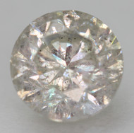 0.91 CARAT LIGHT GRAY SI3 ROUND BRILLIANT NATURAL EARTH MINED LOOSE DIAMOND 5.93MM *360 PROFESSIONAL IMAGES & VIDEO