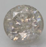 1.01 CARAT LIGHT GRAY ROUND BRILLIANT NATURAL EARTH MINED LOOSE DIAMOND FOR RING 6.18MM *360 PROFESSIONAL IMAGES & VIDEO