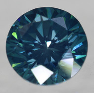 0.39 CARAT FANCY VIVID BLUE SI2 ROUND BRILLIANT NATURAL EARTH MINED LOOSE DIAMOND 4.54MM *REAL IS RARE, REAL IS DIAMOND