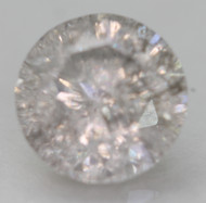 0.52 CARAT LIGHT GRAY ROUND BRILLIANT NATURAL EARTH MINED LOOSE DIAMOND 5.12MM *REAL IS RARE, REAL IS A DIAMOND