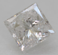 0.50 Carat E Color Princess Natural EARTH MINED Loose Diamond For Jewelry 4.14X3.97mm *REAL IS RARE, REAL IS A DIAMOND