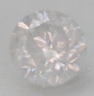 0.50 Carat Fancy White Round Brilliant Natural EARTH MINED Loose Diamond 4.87mm *360 PROFESSIONAL VIDEO & PICTURES