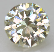 Certified 0.86 Carat J Color VS1 Round Brilliant Natural Earth Mined Loose Diamond For Ring 6.39mm  *360 VIDEO & IMAGES