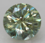CERTIFIED 0.54 CARAT VIVID GREEN VS1 ROUND BRILLIANT NATURAL EARTH MINED LOOSE DIAMOND 5.19MM  *360 REAL IMAGES & VIDEO