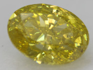 CERTIFIED 1.00 CARAT CANARY YELLOW VS1 OVAL NATURAL EARTH MINED LOOSE DIAMOND 7.35X5.47MM  *360 REAL IMAGES & VIDEO