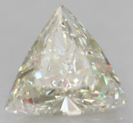CERTIFIED 0.46 CARAT E COLOR VVS2 TRIANGLE NATURAL EARTH MINED LOOSE DIAMOND FOR RING 5.65X5.59MM  * REAL PICS & VIDEO