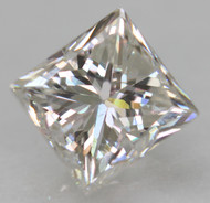 CERTIFIED 0.74 CARAT E COLOR VVS1 PRINCESS NATURAL EARTH MINED LOOSE DIAMOND FOR RING 4.64X4.49MM  * REAL PICS & VIDEO