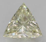Certified 0.34 Carat H Color VVS2 Triangle Natural EARTH MINED Loose Diamond For Ring 4.85x4.82mm  * REAL PICS & VIDEO