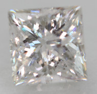 0.71 CARAT D COLOR SI2 PRINCESS NATURAL EARTH MINED LOOSE DIAMOND FOR JEWELRY 4.81X4.69MM *360 REAL IMAGES & VIDEO