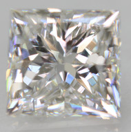 CERTIFIED 1.56 CARAT D COLOR VVS2 PRINCESS NATURAL EARTH MINED LOOSE DIAMOND FOR RING 6.27X5.97MM  * REAL PICS & VIDEO