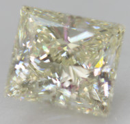CERTIFIED 1.76 CARAT H COLOR VS2 PRINCESS NATURAL EARTH MINED LOOSE DIAMOND FOR RING 7.18X6.44MM  *360 REAL PICS & VIDEO