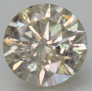CERTIFIED 1.17 CARAT K COLOR SI2 ROUND BRILLIANT NATURAL EARTH MINED LOOSE DIAMOND FOR RING 6.73MM  * REAL PICS & VIDEO