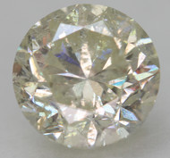 CERTIFIED 1.04 CARAT I COLOR SI1 ROUND BRILLIANT NATURAL EARTH MINED LOOSE DIAMOND FOR RING 6.18MM  * REAL PICS & VIDEO