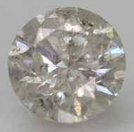 CERTIFIED 1.07 CARAT H COLOR SI2 ROUND BRILLIANT NATURAL EARTH MINED LOOSE DIAMOND FOR RING 6.44MM  * REAL PICS & VIDEO
