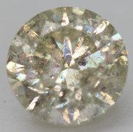 CERTIFIED 2.29 CARAT L COLOR SI2 ROUND BRILLIANT NATURAL EARTH MINED LOOSE DIAMOND FOR RING 8.22MM  * REAL PICS & VIDEO