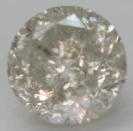 CERTIFIED 3.46 CARAT H COLOR ROUND BRILLIANT NATURAL EARTH MINED LOOSE DIAMOND FOR JEWELRY 9.04MM  * REAL PICS & VIDEO