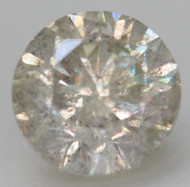 CERTIFIED 1.54 CARAT I COLOR SI2 ROUND BRILLIANT NATURAL EARTH MINED LOOSE DIAMOND FOR RING 7.11MM  * REAL PICS & VIDEO