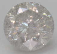 CERTIFIED 1.92 CARAT F COLOR SI3 ROUND BRILLIANT NATURAL EARTH MINED LOOSE DIAMOND FOR RING 7.78MM  * REAL PICS & VIDEO