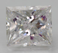 Certified 0.85 Carat D Color Princess Natural EARTH MINED Loose Diamond For Jewelry 5.94x5.25mm  *360 REAL PICS & VIDEO