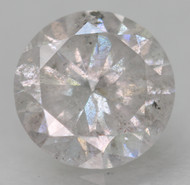 Certified 0.52 Carat F Color SI2 Round Brilliant Natural EARTH MINED Loose Diamond For Ring 5.26mm  * REAL PICS & VIDEO