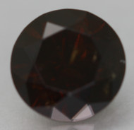 0.63 Carat Dark Brown SI1 Round Brilliant Natural EARTH MINED Loose Diamond 5.55mm *360 PROFESSIONAL IMAGES & VIDEO