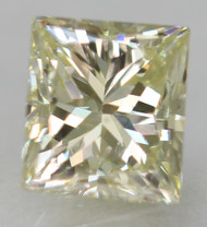0.42 CARAT J COLOR VVS2 PRINCESS NATURAL EARTH MINED LOOSE DIAMOND FOR JEWELRY 4.29X3.80MM *360 REAL IMAGES & VIDEO