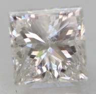 0.51 CARAT F COLOR SI2 PRINCESS NATURAL EARTH MINED LOOSE DIAMOND FOR JEWELRY 4.26X4.22MM *360 REAL IMAGES & VIDEO