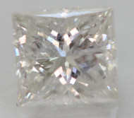 0.57 CARAT E COLOR SI2 PRINCESS NATURAL EARTH MINED LOOSE DIAMOND FOR JEWELRY 4.81X4.58MM *360 REAL IMAGES & VIDEO