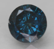 0.69 CARAT VIVID BLUE SI2 ROUND BRILLIANT NATURAL EARTH MINED LOOSE DIAMOND 5.61MM *360 PROFESSIONAL IMAGES & VIDEO