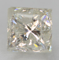 0.49 Carat H Color Princess Natural EARTH MINED Loose Diamond For Jewelry 3.98X3.95mm *360 PROFESSIONAL IMAGES & VIDEO