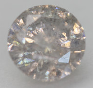 0.73 Carat Light Gray Round Brilliant Natural EARTH MINED Loose Diamond For Ring 5.76mm *360 PROFESSIONAL IMAGES & VIDEO