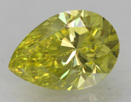 0.25 CARAT CANARY YELLOW VS2 PEAR SHAPE NATURAL EARTH MINED LOOSE DIAMOND 4.98X3.52MM *360 PROFESSIONAL IMAGES & VIDEO
