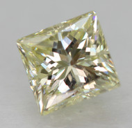 0.49 CARAT L COLOR VVS2 PRINCESS NATURAL EARTH MINED LOOSE DIAMOND FOR JEWELRY 4.32X4.20MM *360 REAL IMAGES & VIDEO