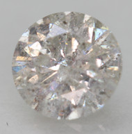0.50 CARAT H COLOR SI3 ROUND BRILLIANT NATURAL EARTH MINED LOOSE DIAMOND FOR JEWELRY 5.11MM *360 REAL IMAGES & VIDEO