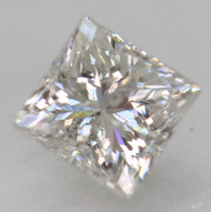 0.59 CARAT G COLOR SI2 PRINCESS NATURAL EARTH MINED LOOSE DIAMOND FOR JEWELRY 4.52X4.42MM *360 REAL IMAGES & VIDEO