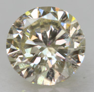 0.46 CARAT K COLOR SI1 ROUND BRILLIANT NATURAL EARTH MINED LOOSE DIAMOND FOR JEWELRY 4.86MM *360 REAL IMAGES & VIDEO