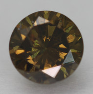 0.54 CARAT DEEP BROWN SI1 ROUND BRILLIANT NATURAL EARTH MINED LOOSE DIAMOND 5.16MM *360 PROFESSIONAL IMAGES & VIDEO