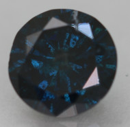 0.52 CARAT VIVID BLUE SI2 ROUND BRILLIANT NATURAL EARTH MINED LOOSE DIAMOND 5.19MM *360 PROFESSIONAL IMAGES & VIDEO