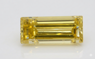 0.16 CARAT CANARY YELLOW VS1 BAGUETTE NATURAL EARTH MINED LOOSE DIAMOND 4.34X2.19MM *REAL IS RARE, REAL IS A DIAMOND