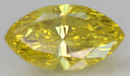 0.23 CARAT CANARY YELLOW VS2 MARQUISE NATURAL EARTH MINED LOOSE DIAMOND 6.03X3.07MM *REAL IS RARE, REAL IS A DIAMOND