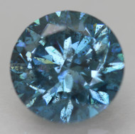 0.36 CARAT SKY BLUE ROUND BRILLIANT NATURAL EARTH MINED LOOSE DIAMOND FOR RING 4.62MM *REAL IS RARE, REAL IS A DIAMOND