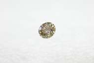 0.08 Carat Yellowish Brown SI1 Round Brilliant Natural EARTH MINED Loose Diamond 2.8mm *REAL IS RARE, REAL IS A DIAMOND