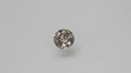 0.57 Carat Fancy Silver Round Brilliant Natural EARTH MINED Loose Diamond For Ring 5.32mm *REAL IS RARE, REAL IS DIAMOND
