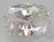 Certified 0.84 Carat E Color SI1 Oval Natural EARTH MINED Loose Diamond For Ring 7.23x5.13mm