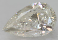 Certified 1.39 Carat G Color VVS2 Pear Shape Natural EARTH MINED Loose Diamond For Ring 9.66x5.98mm