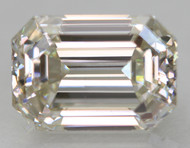 Certified 0.87 Carat H Color VVS1 Emerald Natural EARTH MINED Loose Diamond For Ring 6.24x4.35mm